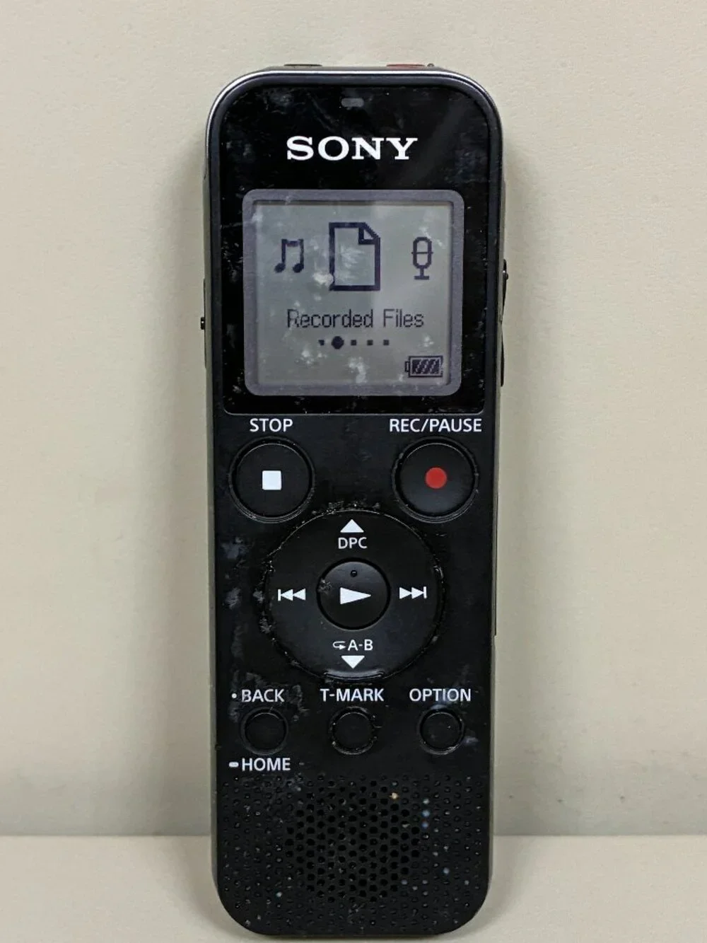 Sony ICD-PX470 Handheld Stereo Digital Voice Recorder 4GB USB microSD MP3